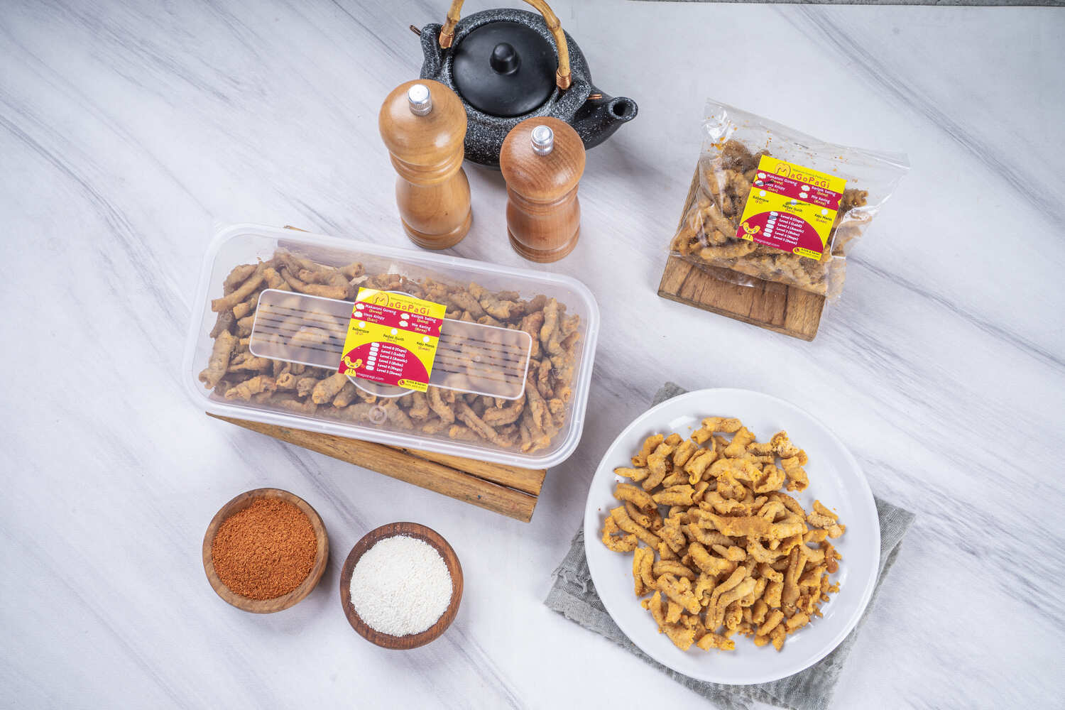 Usus Goreng Kering Pedas Gurih 🐔🌶️